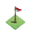 Décoration drapeauindonesie