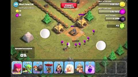 Level 10. Rattental - Clash of Clans Einzelspieler