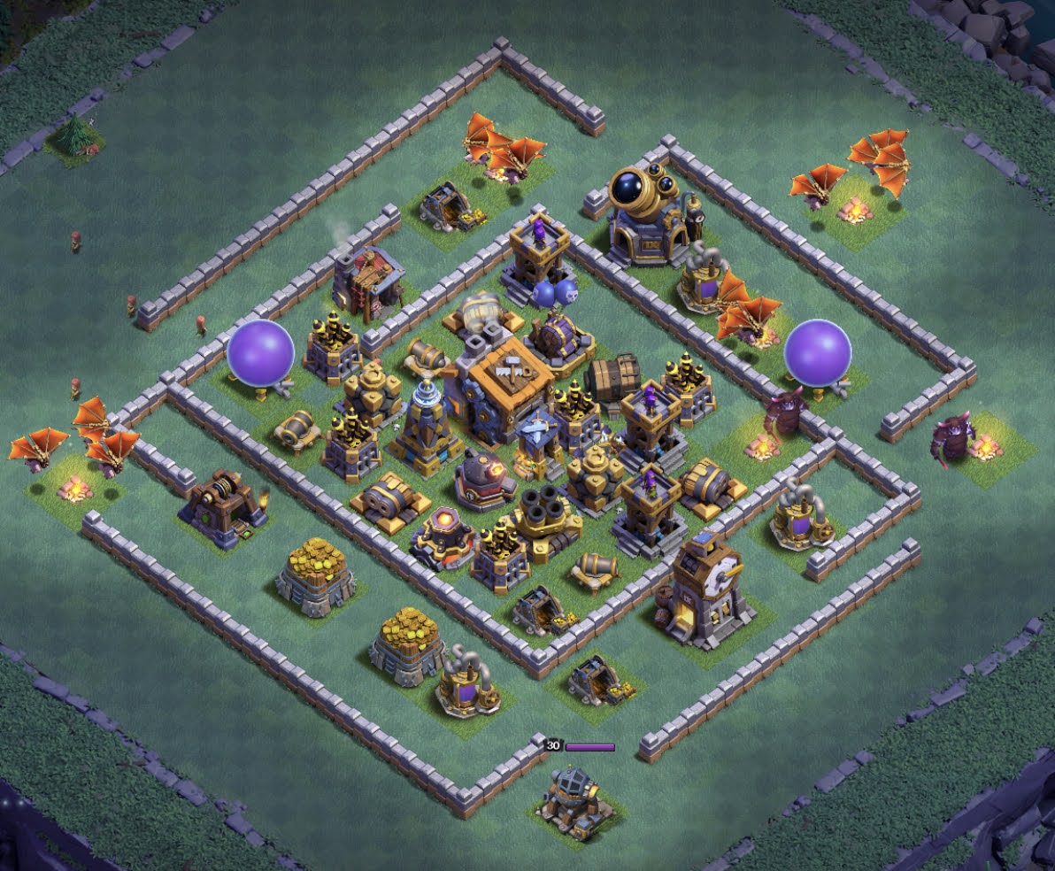 Xxbobthebuilderxx S Strategy Guides Builder Base Attack Strategy Guide Barch 7000 Trophies Clash Of Clans Wiki Fandom