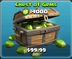 Gems Clash Of Clans Wiki Fandom