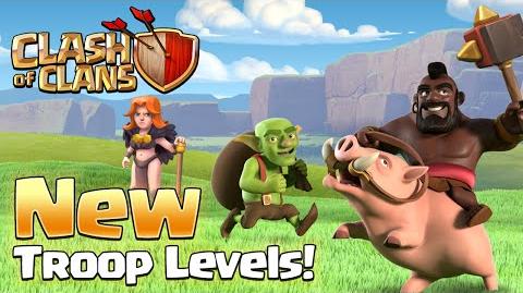 Clash of Clans - NEW UPDATE! Valkyrie Changes & New Troops Levels!