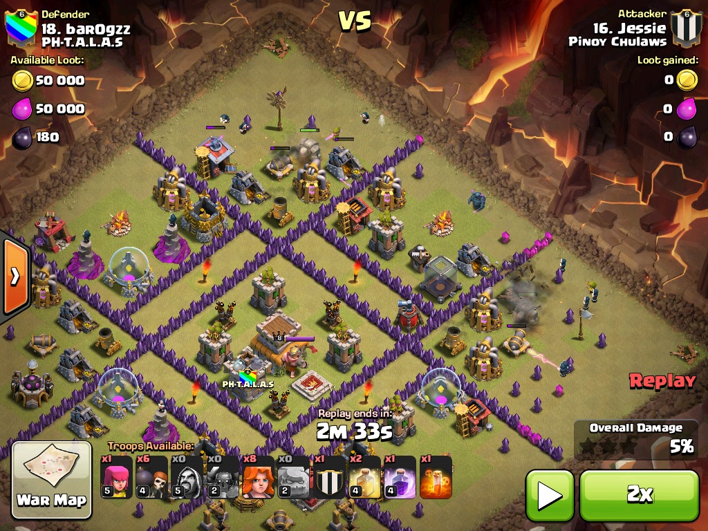 COC TH lvl 8  Clash of Clans Strategy