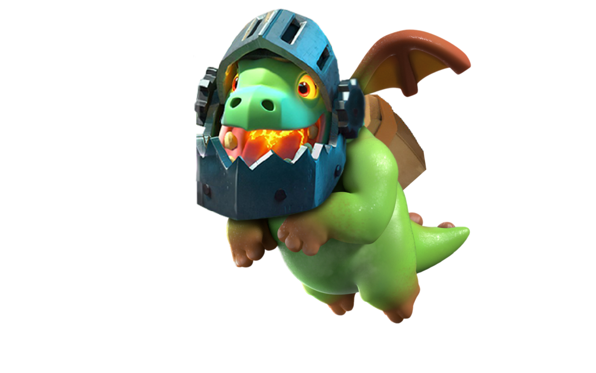 clash of clans dragon png