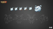 Concept designs of Ice Pup.