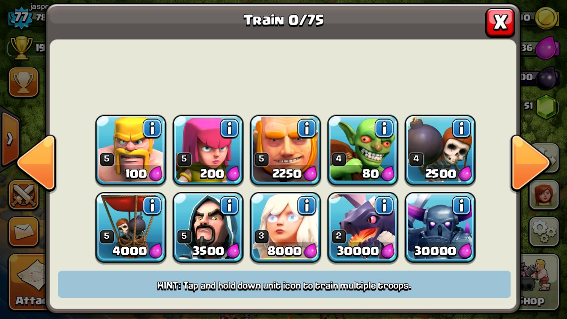 Of clans clash upgrade Clash of