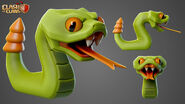 3D model of Snake