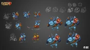 Concept designs of Super Minion.