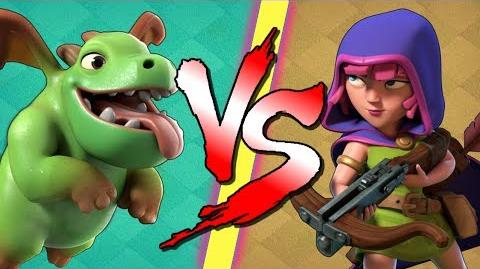 BABY DRAGONS vs SNEAKY ARCHERS!! Who Wins the CoC Battle? Clash of Clans Builder Base