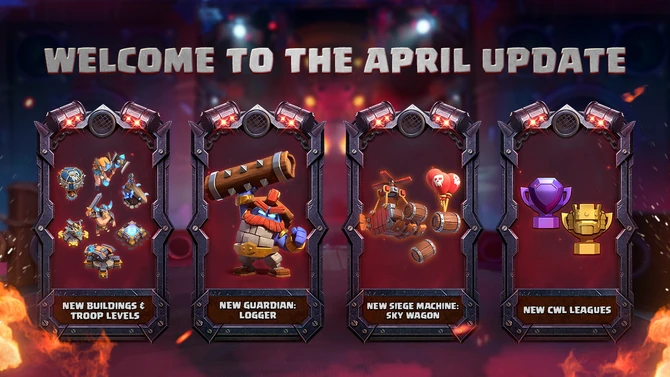 April-Update 2026: Das Sound von Clash-Update