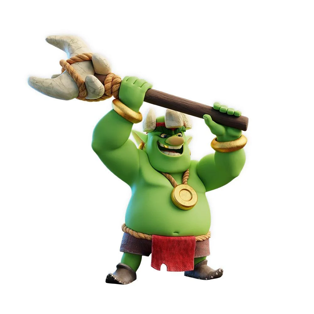 Figure of King in Clash Royale
