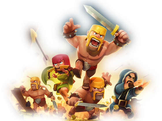 clash of clans loading screen