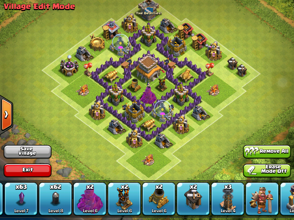 Clash of Clans - Best Lvl 8 Town Hall Defense (Late Stage) 