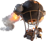 Render of a single Rocket Balloon