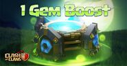 Фабрика заклинаний, как показано на рекламном изображении события "1 gem boost".