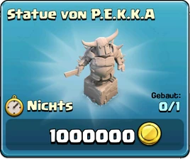 Statue von P.E.K.K.A