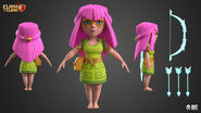 3D model of Super Archer.