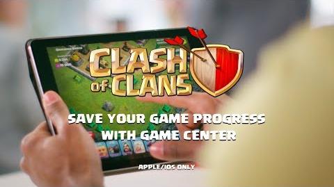 Clash of Clans Save your Game Progress with Game Center