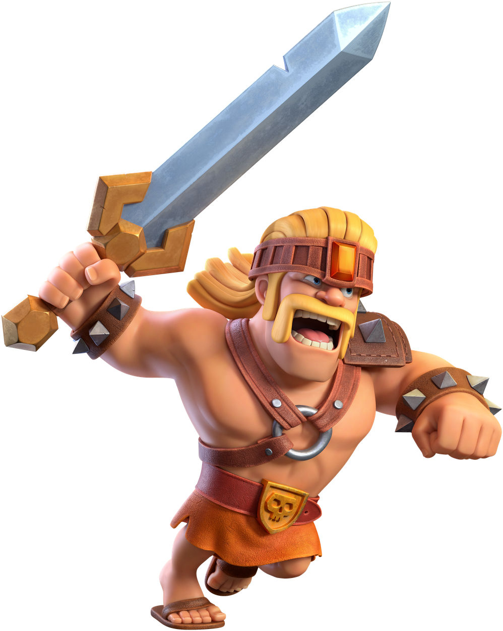 NEW HELMET FOR LVL 8 BARBS!?!! Clash Of Clans ALL BARBARIAN RAID!! 