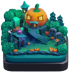 Scenery Pumpkin Graveyard