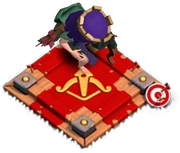 The enemy Queen sleeping