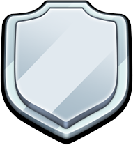 red shield clash of clans