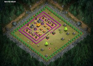 Clash Of Clans - LVL 8 GIANT AND BOWLER COMBO!! 