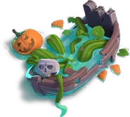 Ghost Scenery Boat- Broken