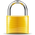 Padlock-gold