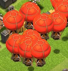 clash of clans balloon