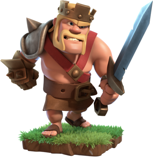 clash of clans barbarian king costume