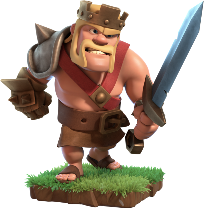 Clash wiki. Король варваров Clash of Clans. Король варвар клэш оф кланс. Король варваров из Clash of Clans. Клэш оф кланс герои Король варваров.