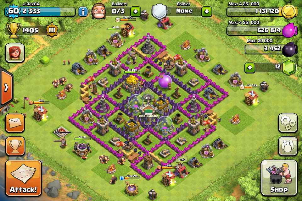 strategy for clash of clans defense
