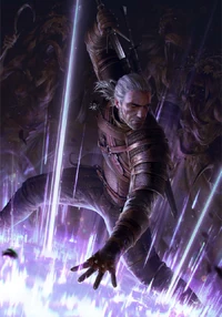Geralt zieht mit Schwert und Magie in den Kampf