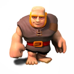 clash of clans giants levels