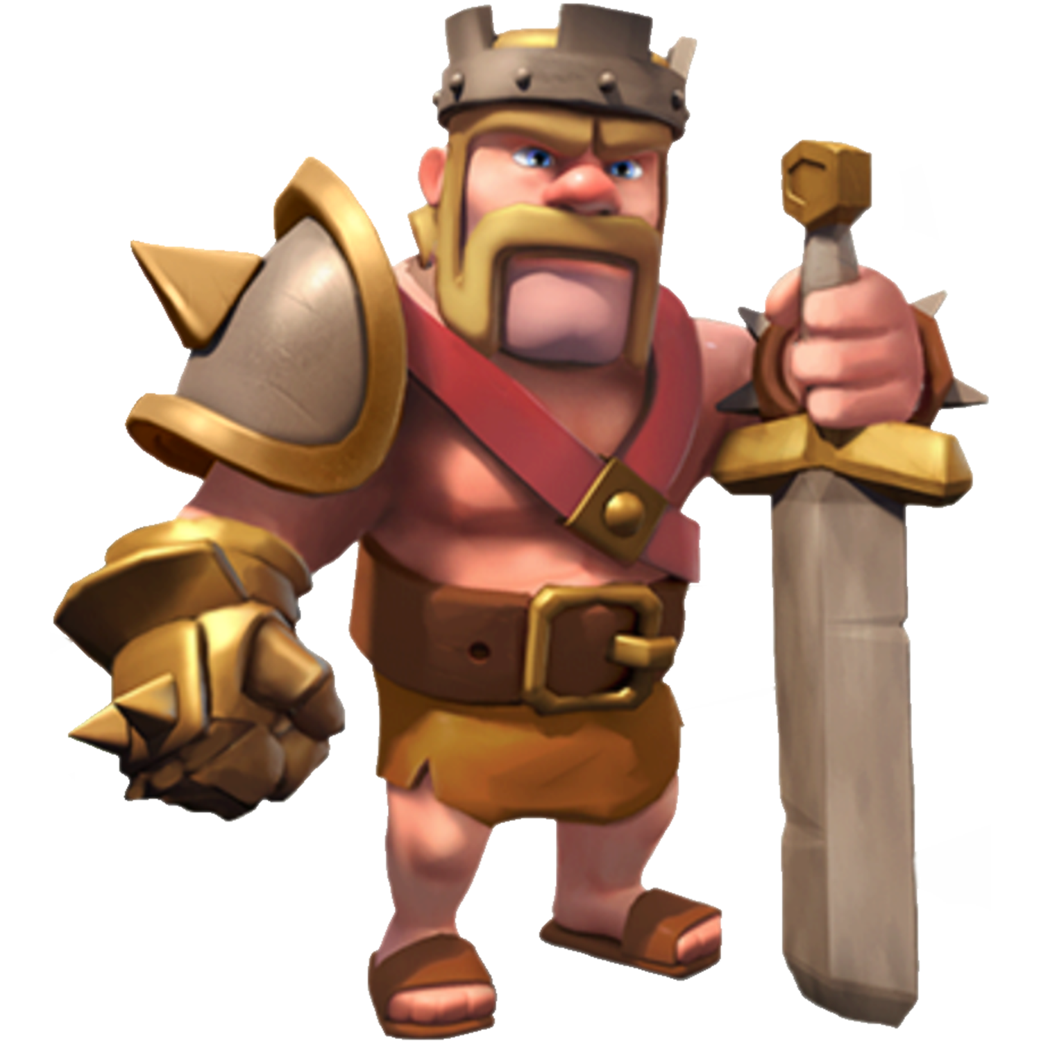 clash of clans level 4 barbarian