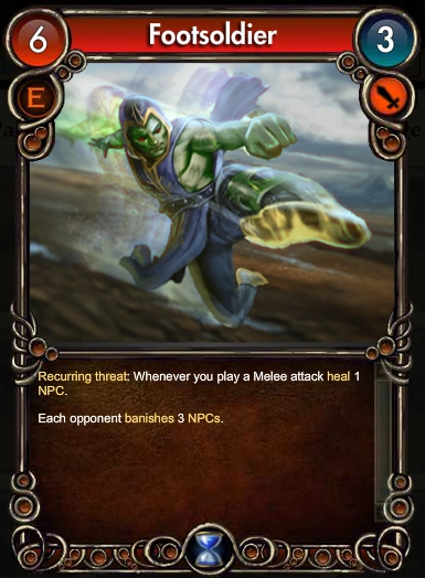 Footsoldier | Clash of the Dragons Wiki | Fandom