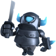 Mini P.E.K.K.A. walking.