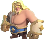 The current card render of the Heroic Giant