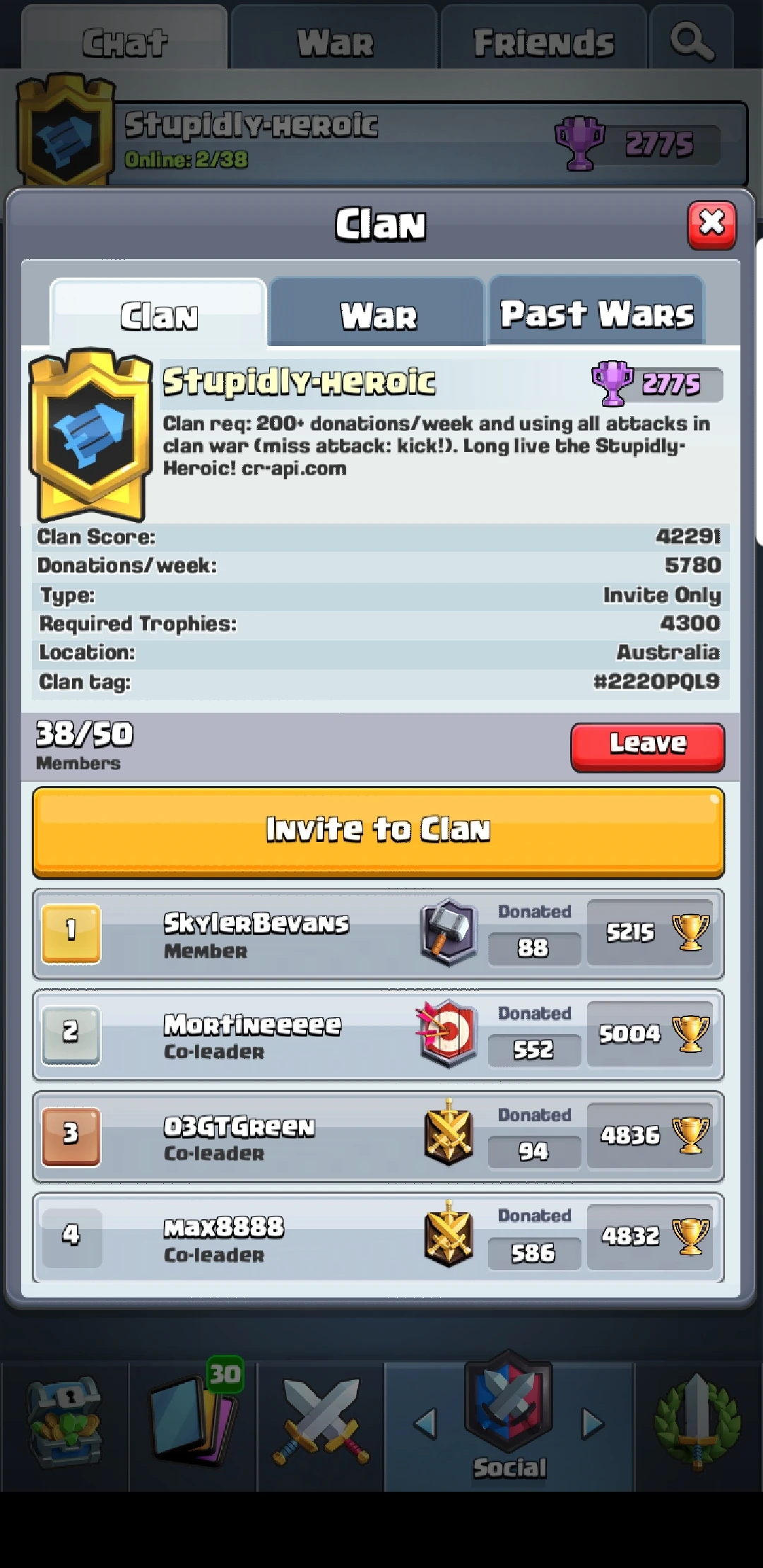 Clash Royale masteries completion strategy Clash Royale — Ladder ladder guide