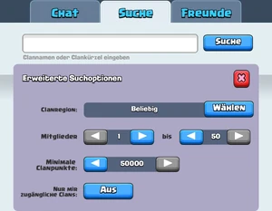 Clan suchen