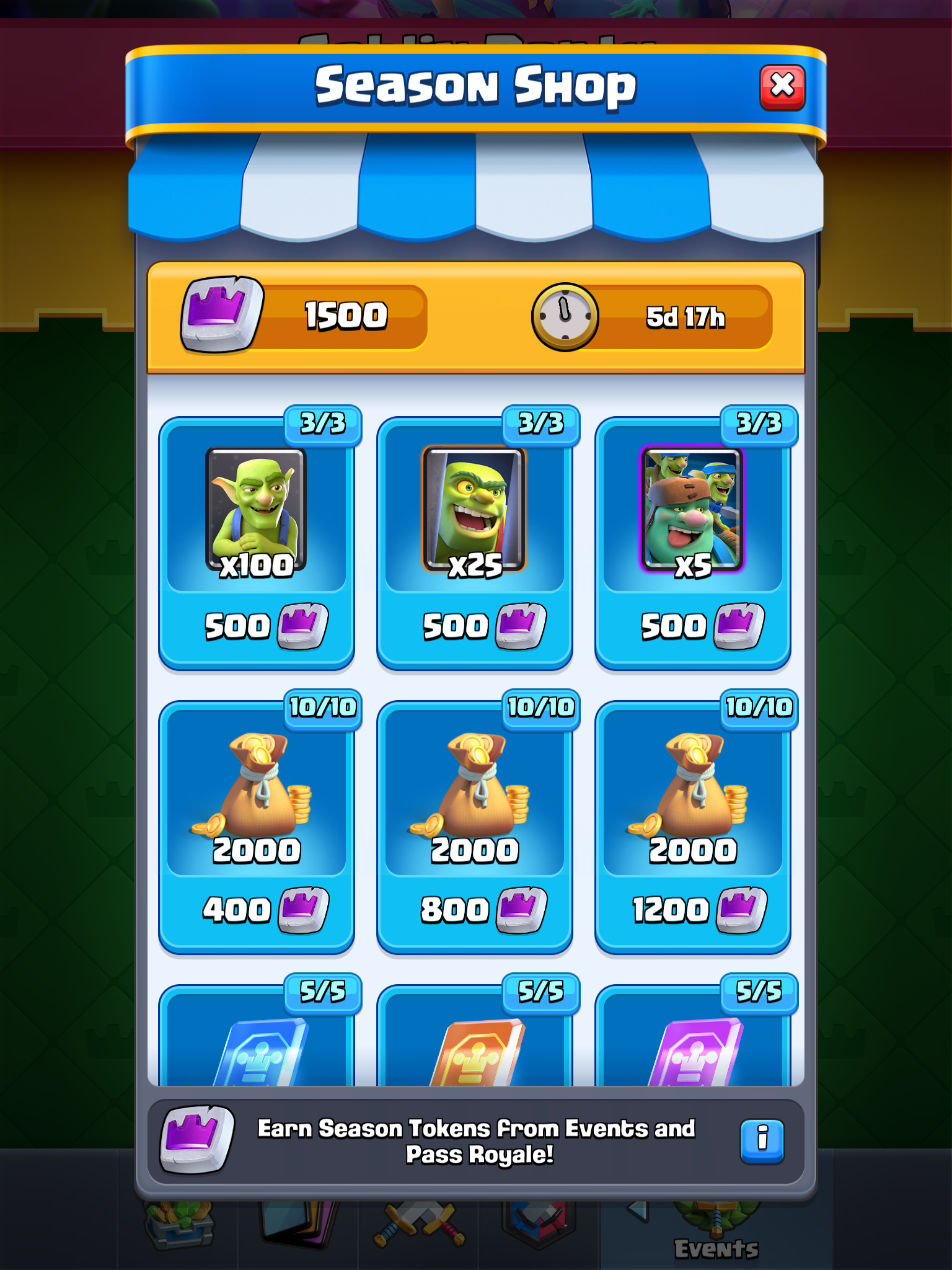 Clash Royale - Unlock new Pass Royale rewards this season