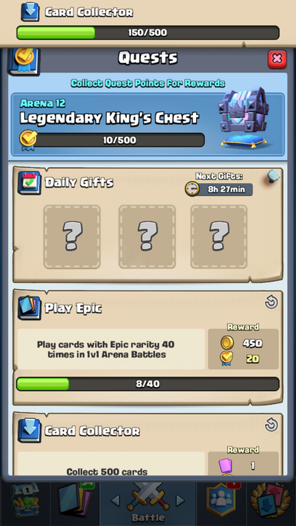 Clash Royale: Donate Kings