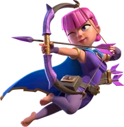 Evolved Archers' full body card image render.