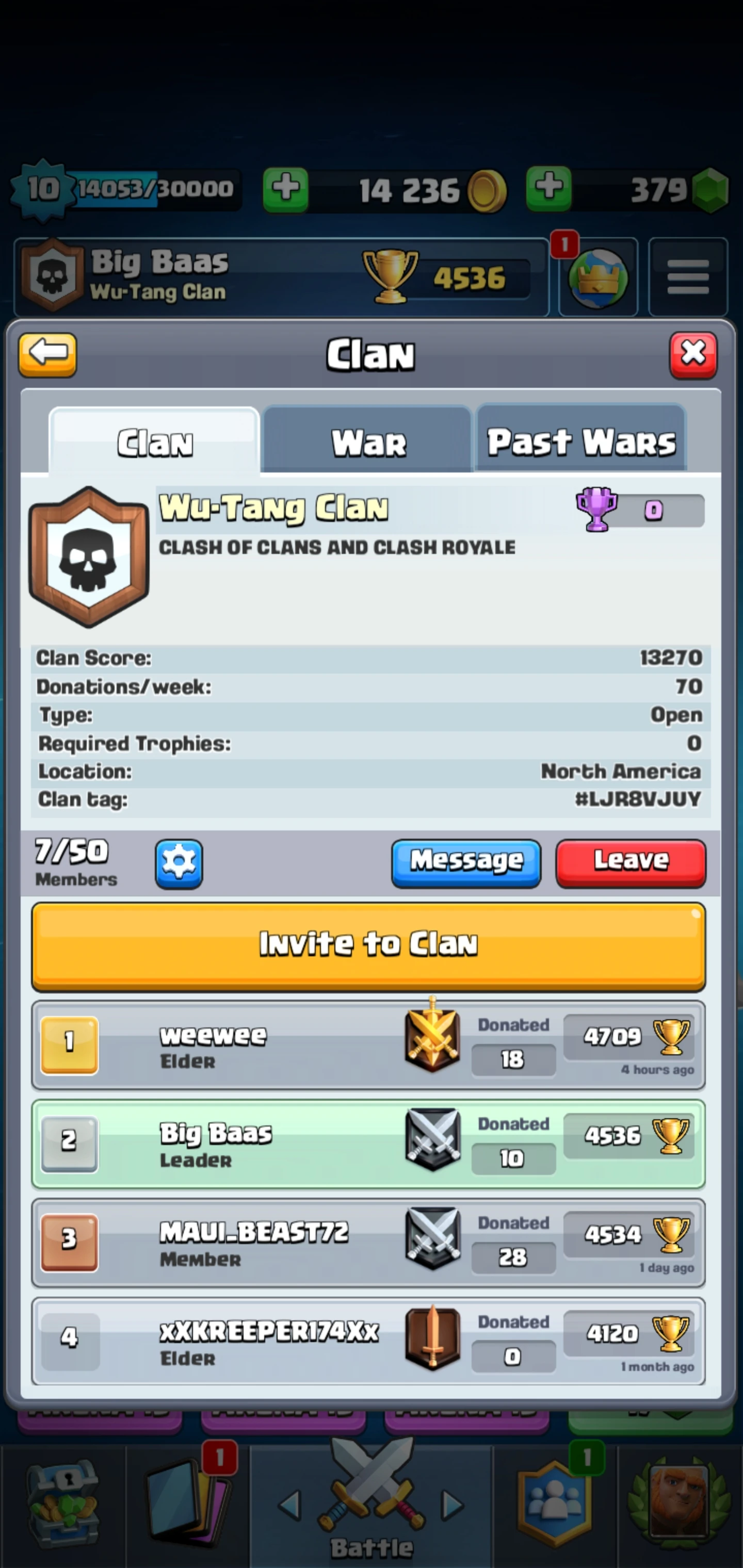 Clash Royale Challenges mode control Clash Royale — Ladder ladder guide