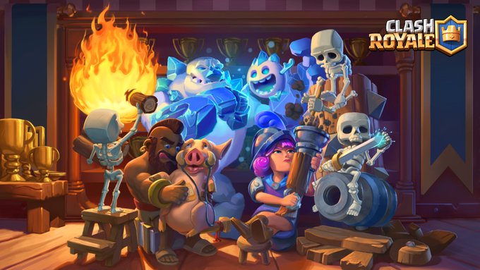 2.6 Hog cycle  Best Clash Royale decks for challenges