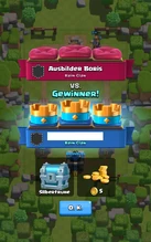 Erste Silbertruhe bekommt man beim letzten Trainingskampf.