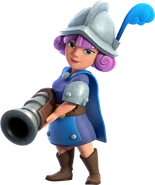 A Musketeer render, originating from Three Musketeers' card render.