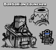 Concept art of Barbarian Launcher.