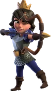 Tower Princess using her bow.