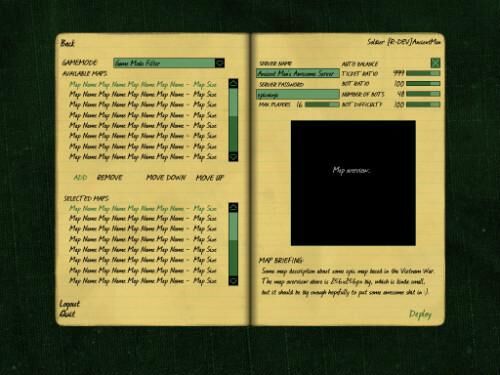 dice menu for Battlefield 2 in the style of Battlefield 2042 file - ModDB